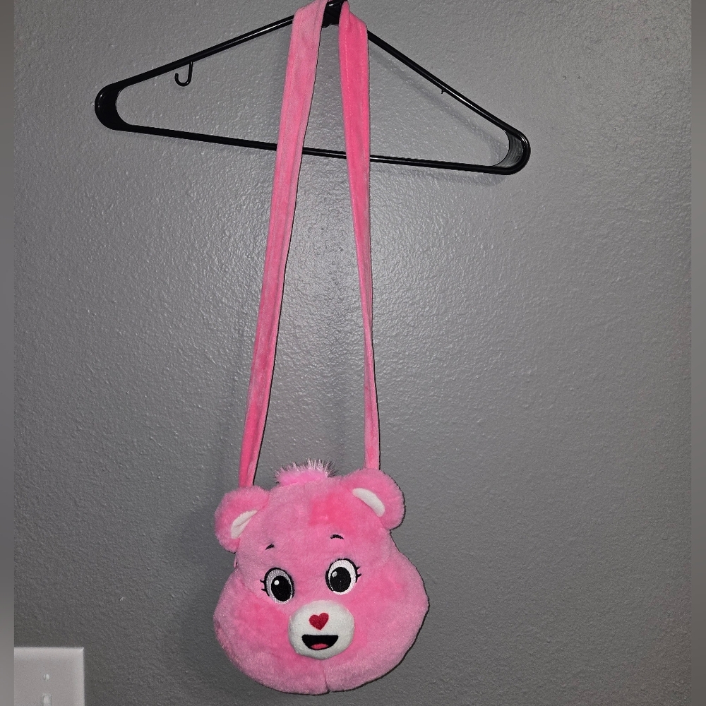 Care Bears Pink Plush Bag